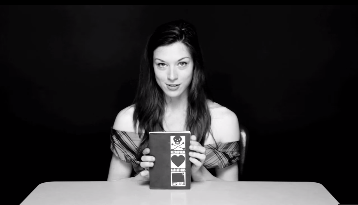 Scene still from "Hysterical Literature"